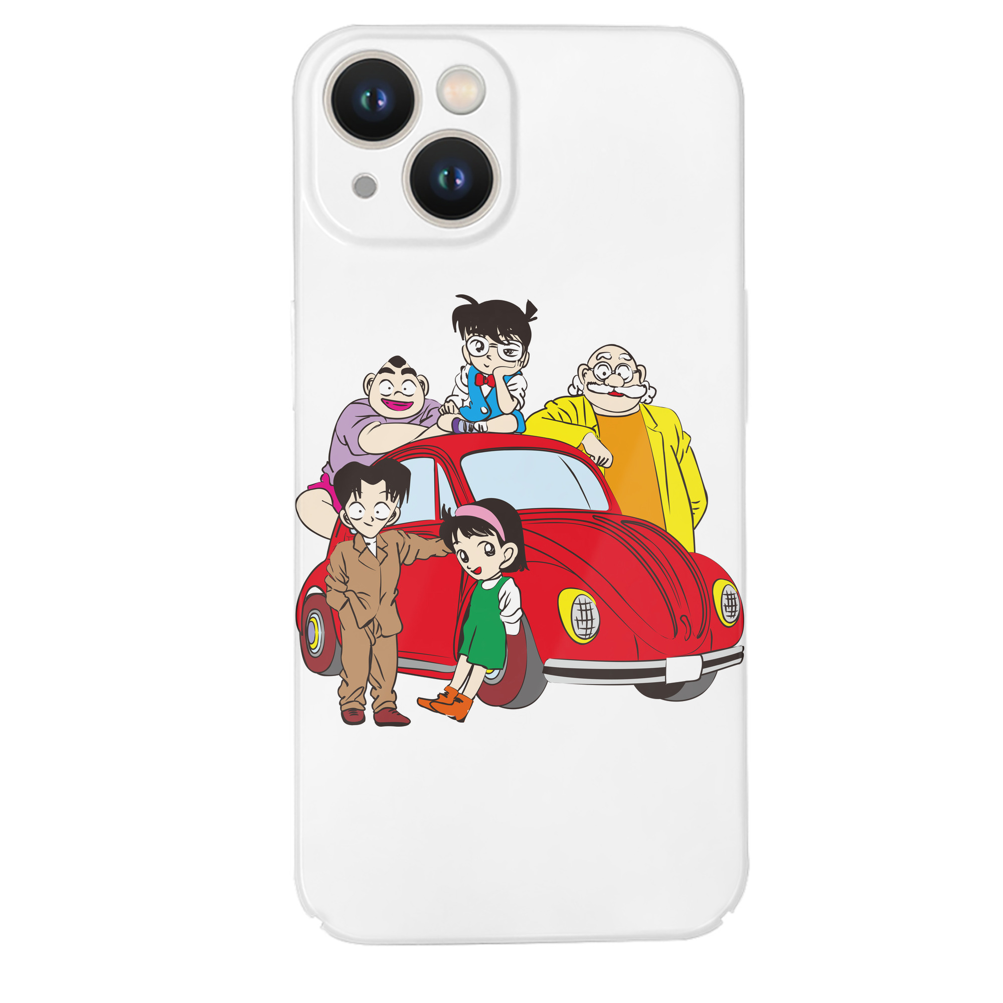 （画像用） 名探偵コナン Detective Conan 【iPhone 14シリーズ対応】ハードケース